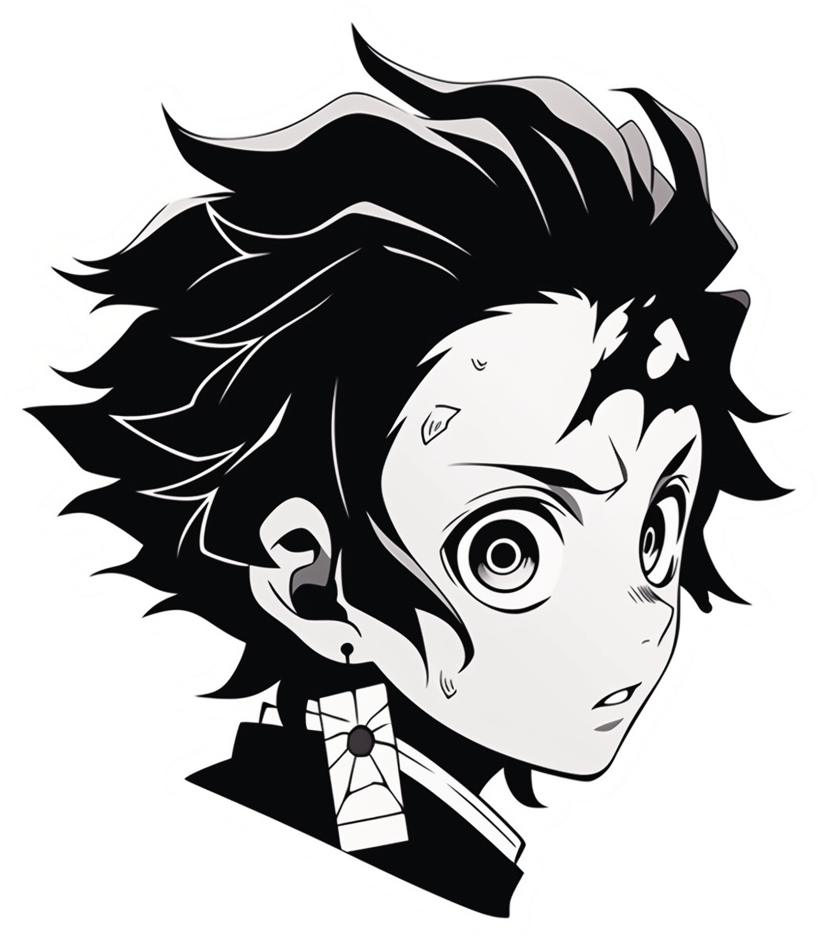 Tanjiro sticker