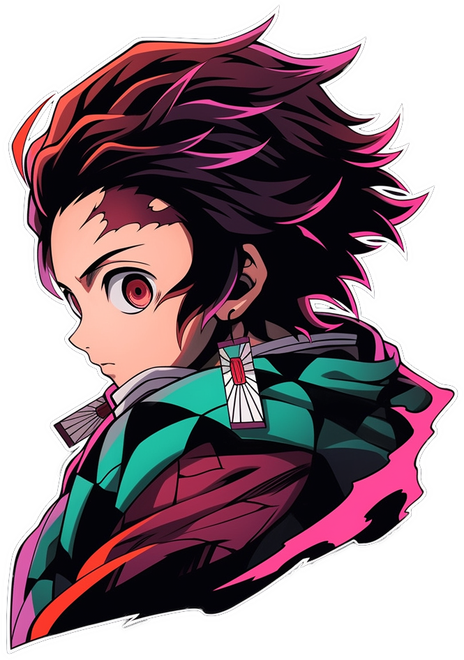 Tanjiro sticker