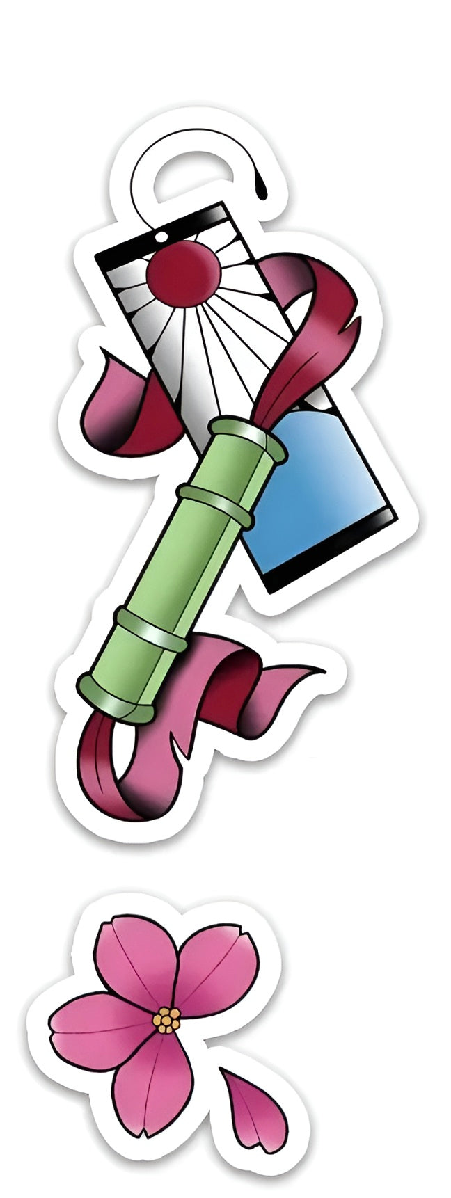 Nezuko decorative Sticker