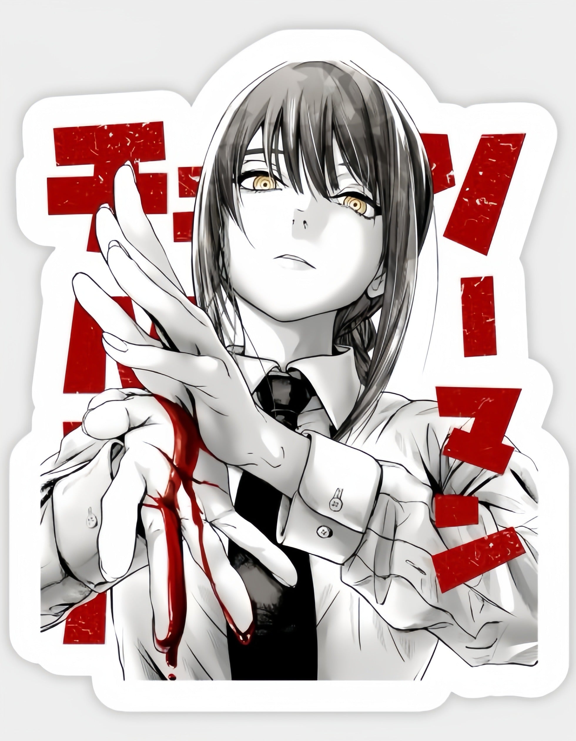 Chainsaw man sticker