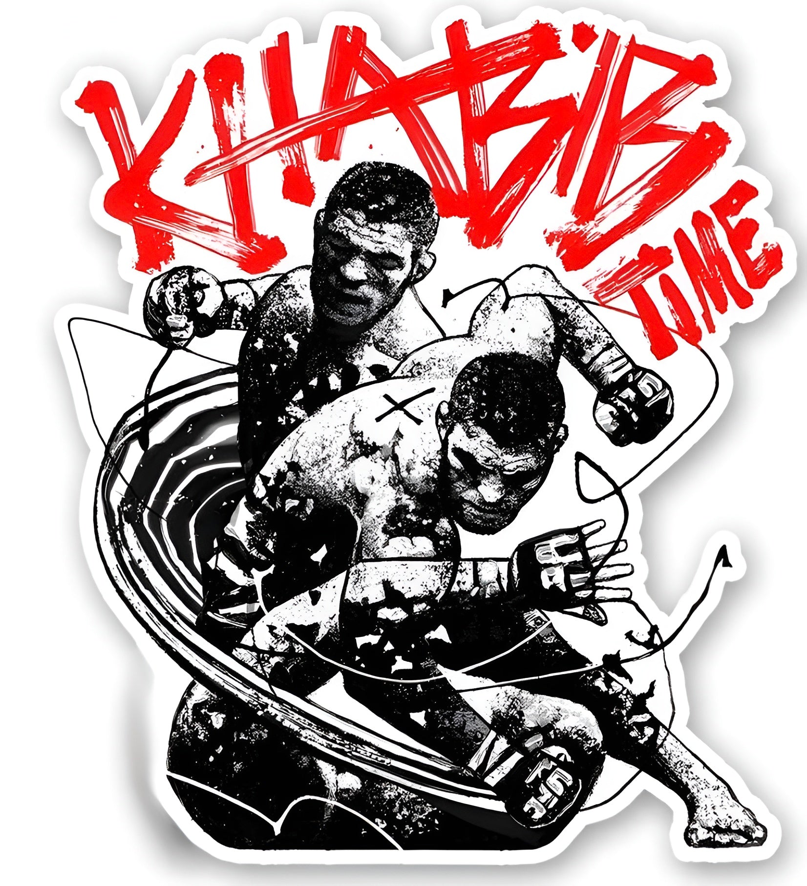 Khabib time sticker